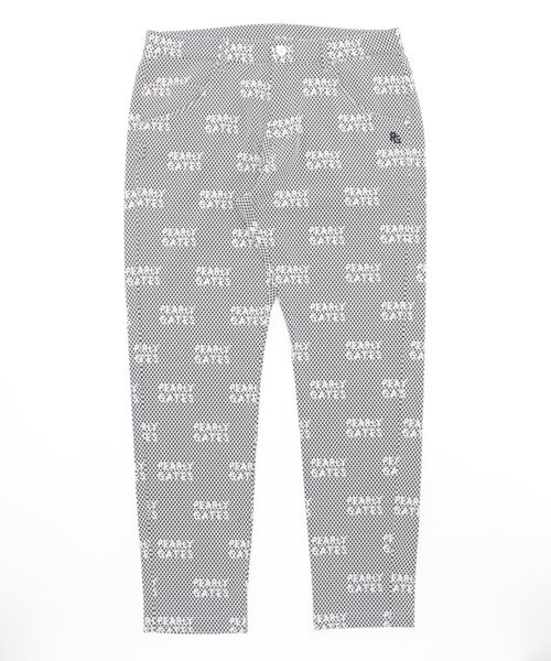 PEARLY GATES】チェックロゴジャガード 5ポケットパンツ