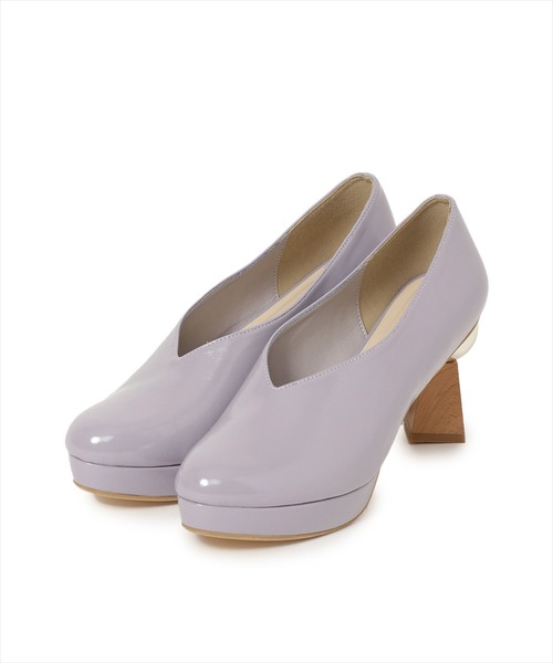 REDYAZEL(レディアゼル)の「デザインヒールパンプス(パンプス・レディース・ブラック/ラベンダー/カーキ・SMALL/MEDIUM/LARGE)」の1枚目の写真