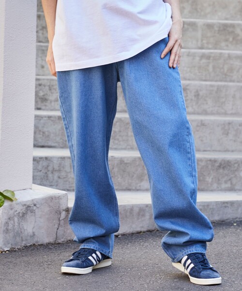 ハイライズ ルーズフィット ストレート バギー デニム FREAK'S STORE(フリークスストア)の「【限定展開】LOOSE FIT