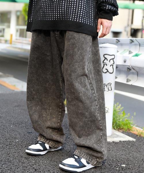 セール】Buyer's Select/10ozデニム ワイドパンツ（デニムパンツ