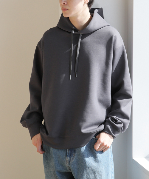 B.C STOCK（ベーセーストック）の「TRPU ダンボールパーカー（パーカー・メンズ・ホワイト/ライトグレー/グレー/グリーン・MEDIUM/LARGE）」の3枚目の写真