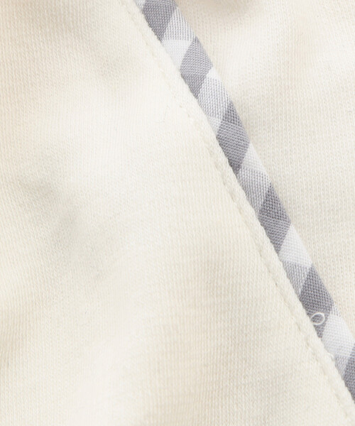 COMME CA ISM（コムサイズム）の「ギンガムチェック使い　ロングパンツ(80・90cm)（その他パンツ・キッズ・オフホワイト/ブラック・80ｃｍ/90cm）」の12枚目の写真