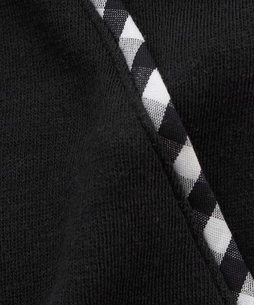 COMME CA ISM（コムサイズム）の「ギンガムチェック使い　ロングパンツ(80・90cm)（その他パンツ・キッズ・オフホワイト/ブラック・80ｃｍ/90cm）」の13枚目の写真