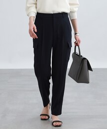 INDIVI | 【接触冷感/速乾/UVケア性】カーゴセミテーパードパンツ(その他パンツ)