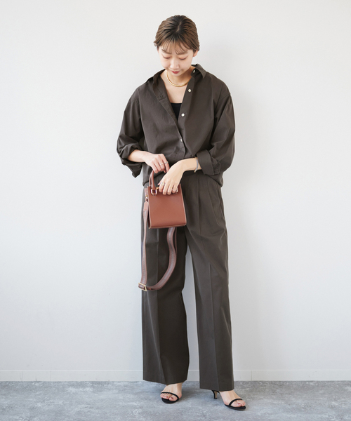 plage（プラージュ）の「douce cotton wash シャツ（シャツ