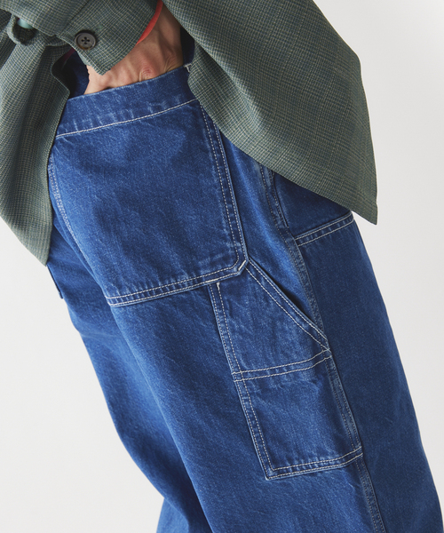 JOURNAL STANDARD relume(ジャーナルスタンダード レリューム)の「Relume Jeans ダブル二―デニム(デニムパンツ・メンズ・ブルー系その他/ネイビー・MEDIUM/LARGE)」の7枚目の写真