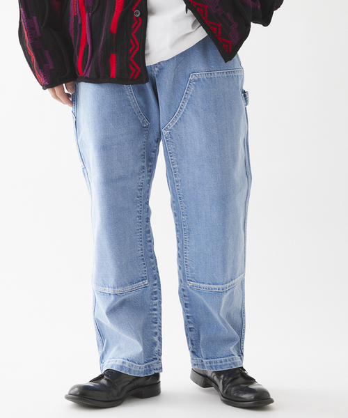 JOURNAL STANDARD relume(ジャーナルスタンダード レリューム)の「Relume Jeans ダブル二―デニム(デニムパンツ・メンズ・ブルー系その他/ネイビー・MEDIUM/LARGE)」の4枚目の写真