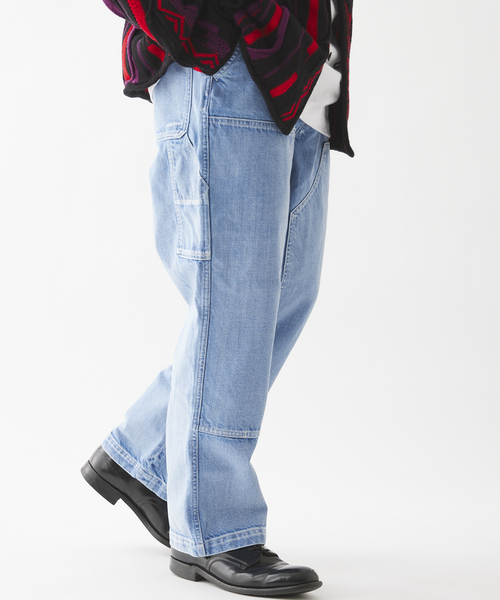JOURNAL STANDARD relume(ジャーナルスタンダード レリューム)の「Relume Jeans ダブル二―デニム(デニムパンツ・メンズ・ブルー系その他/ネイビー・MEDIUM/LARGE)」の8枚目の写真