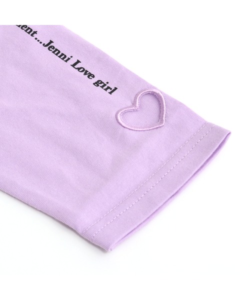 JENNI love（ジェニィラブ）の「ロゴベルト付きワンピ（ワンピース・キッズ・ブラック/ラベンダー・130cm/140cm/150cm/160cm）」の13枚目の写真