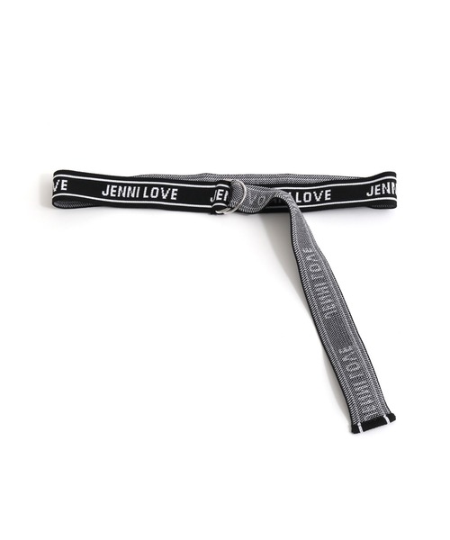 JENNI love（ジェニィラブ）の「ロゴベルト付きワンピ（ワンピース・キッズ・ブラック/ラベンダー・130cm/140cm/150cm/160cm）」の10枚目の写真