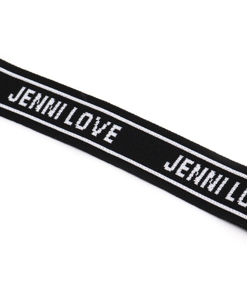 JENNI love（ジェニィラブ）の「ロゴベルト付きワンピ（ワンピース・キッズ・ブラック/ラベンダー・130cm/140cm/150cm/160cm）」の9枚目の写真