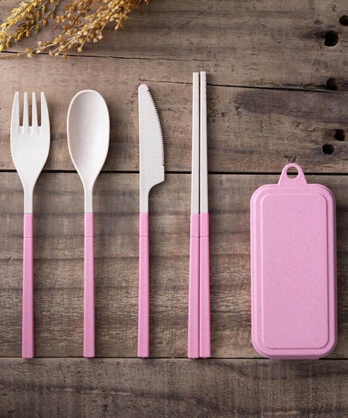 Jubilee（ジュビリー）の「アウトドア ポータブル 折りたたみ 麦わらカトラリー 2色セット（カトラリー・レディース・その他1/その他2・FREE）」の16枚目の写真