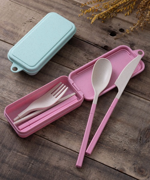 Jubilee（ジュビリー）の「アウトドア ポータブル 折りたたみ 麦わらカトラリー 2色セット（カトラリー・レディース・その他1/その他2・FREE）」の7枚目の写真