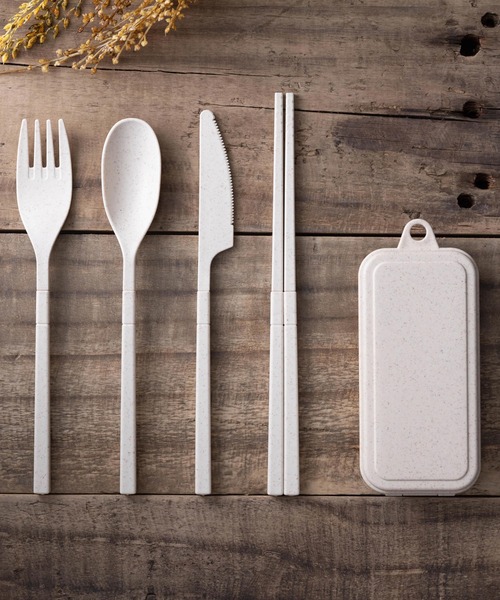 Jubilee（ジュビリー）の「アウトドア ポータブル 折りたたみ 麦わらカトラリー 2色セット（カトラリー・レディース・その他1/その他2・FREE）」の9枚目の写真