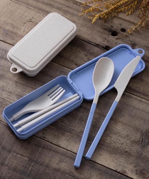 Jubilee（ジュビリー）の「アウトドア ポータブル 折りたたみ 麦わらカトラリー 2色セット（カトラリー・レディース・その他1/その他2・FREE）」の11枚目の写真