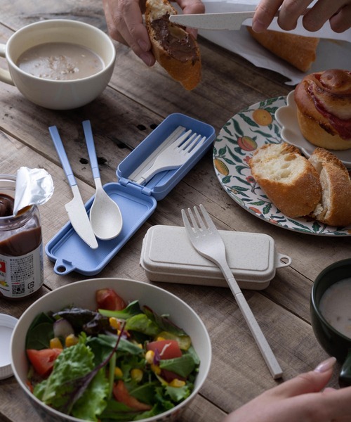 Jubilee（ジュビリー）の「アウトドア ポータブル 折りたたみ 麦わらカトラリー 2色セット（カトラリー・レディース・その他1/その他2・FREE）」の15枚目の写真