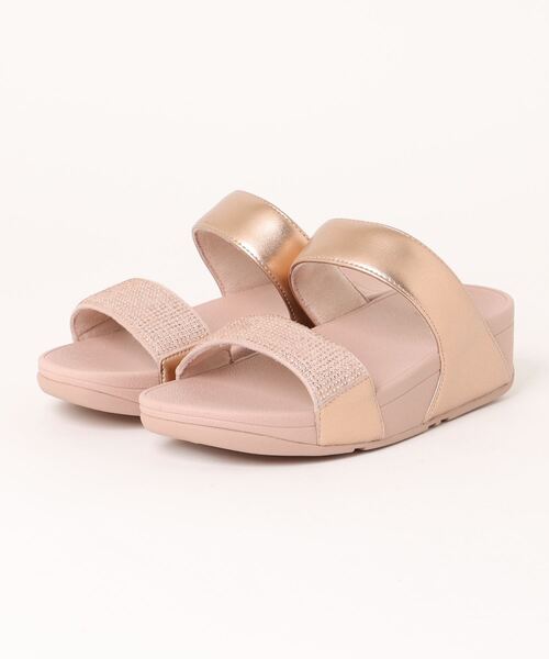 fitflop(フィットフロップ)の「【fitflop】フィットフロップ LULU CRYSTAL EMBELLISHED SLIDES(サンダル・レディース・ブラック/ネイビー/ベージュ/ピンクゴールド/カーキ・US8/US7/US6/US5)」の5枚目の写真