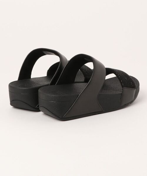 fitflop(フィットフロップ)の「【fitflop】フィットフロップ LULU CRYSTAL EMBELLISHED SLIDES(サンダル・レディース・ブラック/ネイビー/ベージュ/ピンクゴールド/カーキ・US8/US7/US6/US5)」の6枚目の写真
