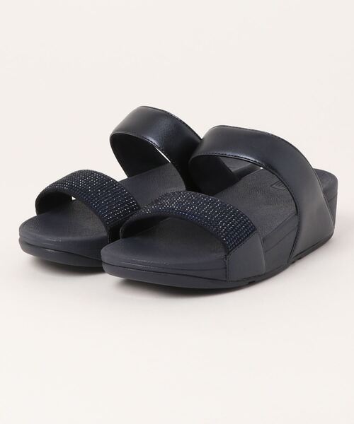 fitflop(フィットフロップ)の「【fitflop】フィットフロップ LULU CRYSTAL EMBELLISHED SLIDES(サンダル・レディース・ブラック/ネイビー/ベージュ/ピンクゴールド/カーキ・US8/US7/US6/US5)」の12枚目の写真