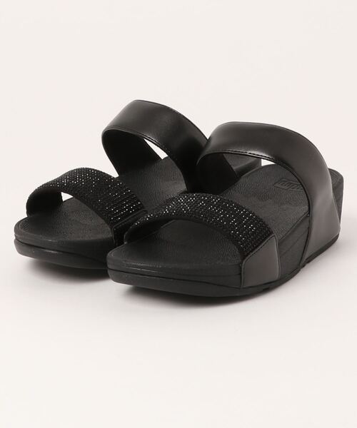 fitflop(フィットフロップ)の「【fitflop】フィットフロップ LULU CRYSTAL EMBELLISHED SLIDES(サンダル・レディース・ブラック/ネイビー/ベージュ/ピンクゴールド/カーキ・US8/US7/US6/US5)」の13枚目の写真