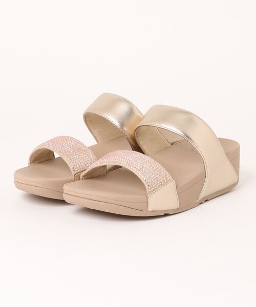 fitflop(フィットフロップ)の「【fitflop】フィットフロップ LULU CRYSTAL EMBELLISHED SLIDES(サンダル・レディース・ブラック/ネイビー/ベージュ/ピンクゴールド/カーキ・US8/US7/US6/US5)」の15枚目の写真