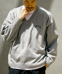 ニット セーター RVCA レディース DIP IN SWEATER セーター/ルーカグラデーションクルーネックセーター レディース RVCA（ルーカ）の「RVCA レディース DIP IN SWEATER セーター
