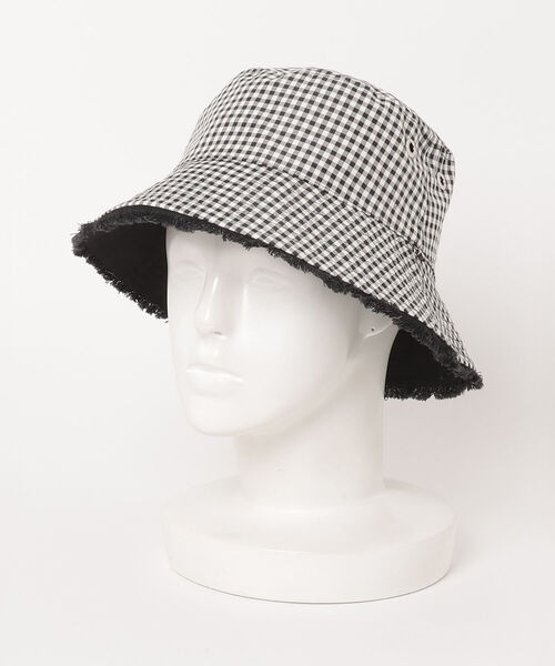 Casselini（キャセリーニ）の「【CASSELINI/キャセリーニ】リバーシブルバケットハット（ハット・レディース・ブラック/キャメル/アイボリー・FREE）」の15枚目の写真