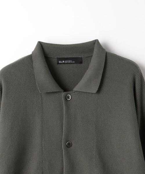 green label relaxing（グリーンレーベルリラクシング）の「Morley サーマル ポロ カーディガン（カーディガン/ボレロ・メンズ・ダークグレー/ナチュラル・S/L/XL/M）」の16枚目の写真