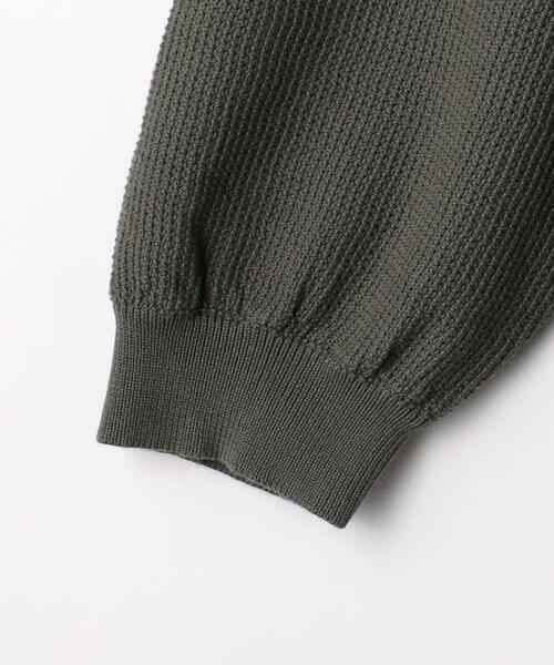 green label relaxing（グリーンレーベルリラクシング）の「Morley サーマル ポロ カーディガン（カーディガン/ボレロ・メンズ・ダークグレー/ナチュラル・S/L/XL/M）」の17枚目の写真