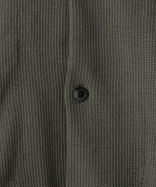 green label relaxing（グリーンレーベルリラクシング）の「Morley サーマル ポロ カーディガン（カーディガン/ボレロ・メンズ・ダークグレー/ナチュラル・S/L/XL/M）」の21枚目の写真