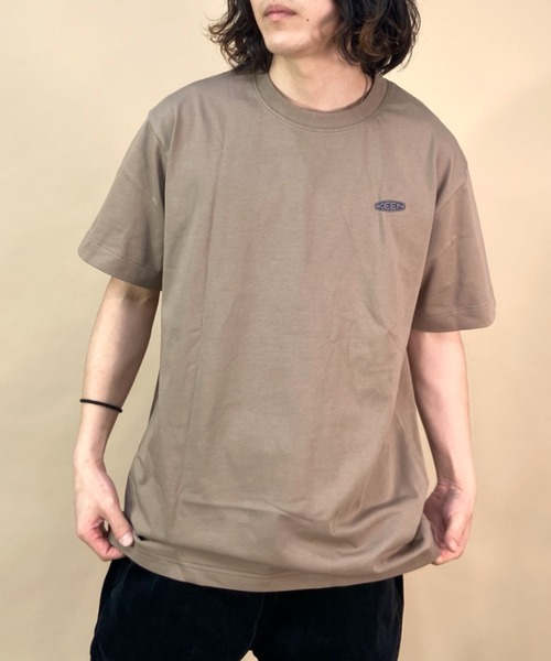 KEEN（キーン）の「【ムラサキスポーツ別注】KEEN/キーン Tシャツ/カットソー/半袖 アウトドア/キャンプ/フェス 1028365/1028366/1028367/1028368（Tシャツ/カットソー・メンズ・ホワイト/ブラック/グリーン/ベージュ・S/M/L/XL）」の15枚目の写真