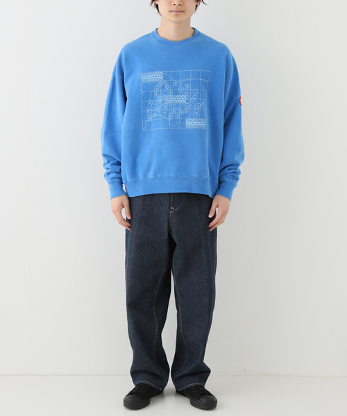 C.E（シーイー）の「【C.E / シーイー】OVERDYE ARRANGEMENT CREW NECK