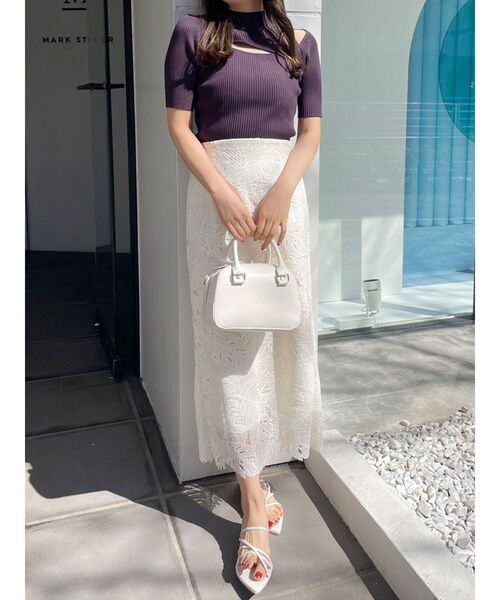 MERCURYDUO（マーキュリーデュオ）の「ミニボストンBAG（ボストンバッグ・レディース・アイボリー/ブラック/イエロー/ライトブルー・FREE）」の21枚目の写真