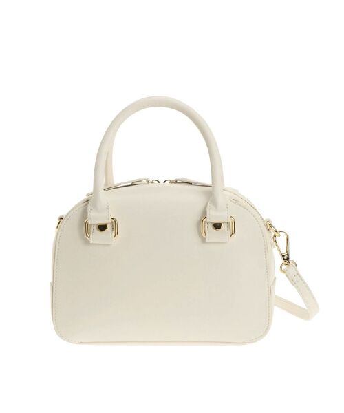 MERCURYDUO（マーキュリーデュオ）の「ミニボストンBAG（ボストンバッグ・レディース・アイボリー/ブラック/イエロー/ライトブルー・FREE）」の6枚目の写真