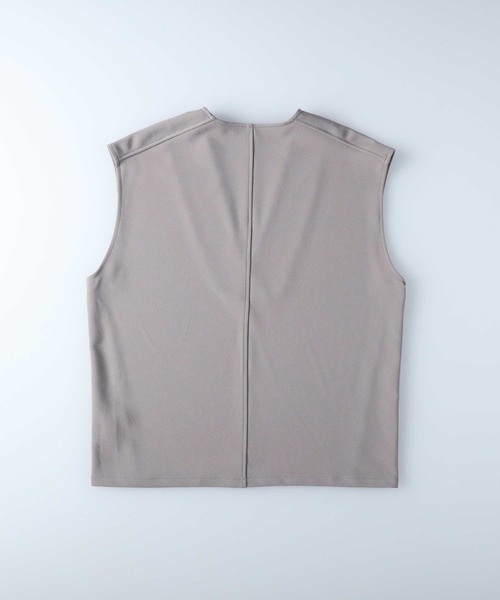 HONEYSUCKLE ROSE(ハニーサックルローズ)の「【HONEYSUCKLE ROSE】Vネックベスト(ベスト・レディース・ブラック/グレー・M-L)」の21枚目の写真