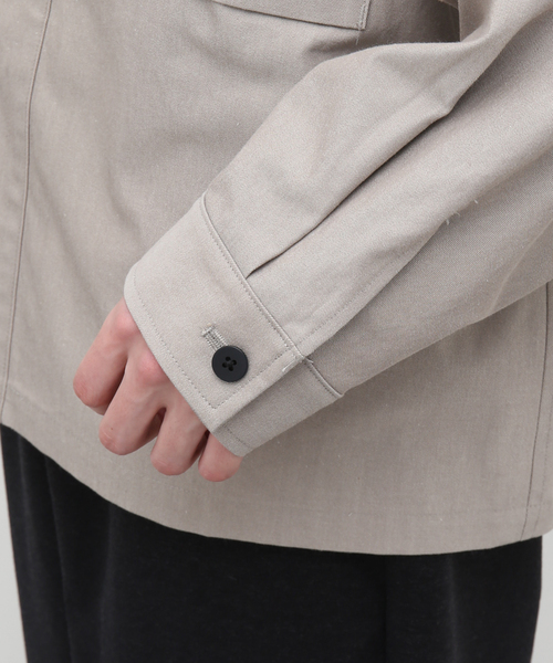 ぱぱんSTILL BY HAND ショートカラー 長袖 シャツ 46 新品】STILL BY HAND ショートカラー 長袖 シャツ 46 - メルカリ