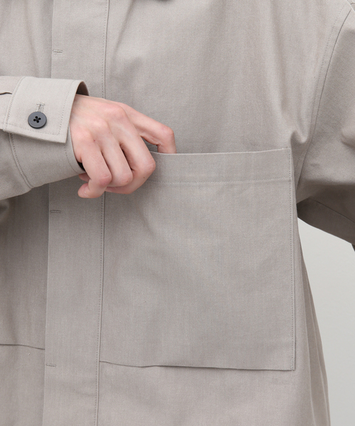 ぱぱんSTILL BY HAND ショートカラー 長袖 シャツ 46 新品】STILL BY HAND ショートカラー 長袖 シャツ 46 - メルカリ
