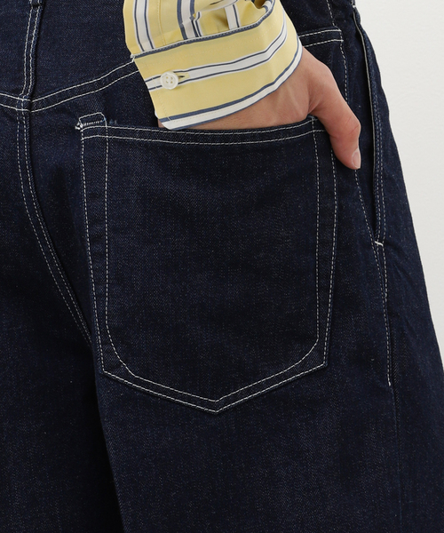 marka（マーカ）の「【MARKA / マーカ】1TUCK CREASE JEANS（デニム 
