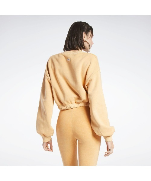 Reebok(リーボック)の「クラシックス ナチュラル ダイ フレンチ テリー クルー / Classics Natural Dye French Terry Crew(Tシャツ/カットソー・レディース・ベージュ系その他/コーラル・SMALL/MEDIUM/X-LARGE/LARGE)」の4枚目の写真