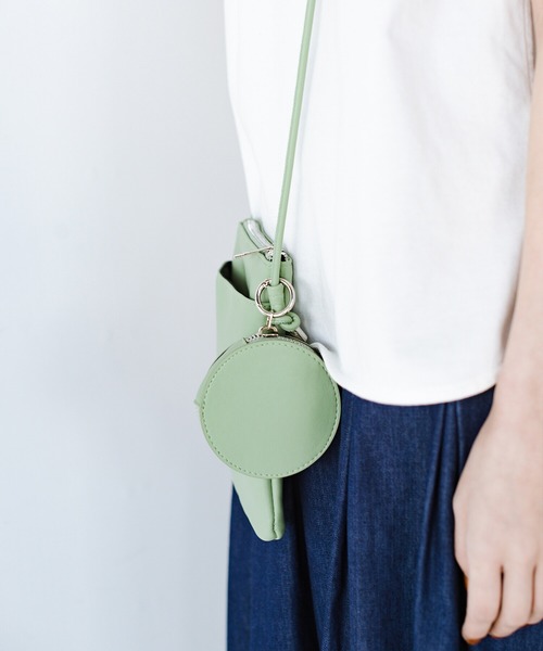 haco!（ハコ）の「【jou jou lier】丸ポーチミニショルダーバッグ（ショルダーバッグ・レディース・ピンク/グリーン/パープル/アイボリー・ONE SIZE）」の20枚目の写真