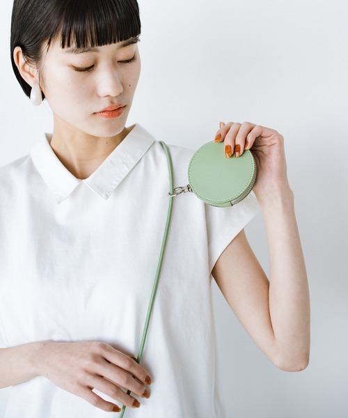 haco!（ハコ）の「【jou jou lier】丸ポーチミニショルダーバッグ（ショルダーバッグ・レディース・ピンク/グリーン/パープル/アイボリー・ONE SIZE）」の22枚目の写真