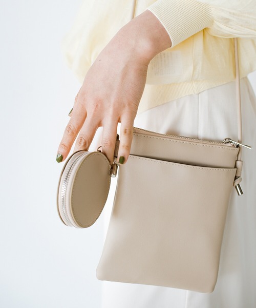 haco!（ハコ）の「【jou jou lier】丸ポーチミニショルダーバッグ（ショルダーバッグ・レディース・ピンク/グリーン/パープル/アイボリー・ONE SIZE）」の15枚目の写真