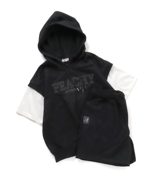SynaWorld Tracksuit こむ Black x Black XXLサイズ
