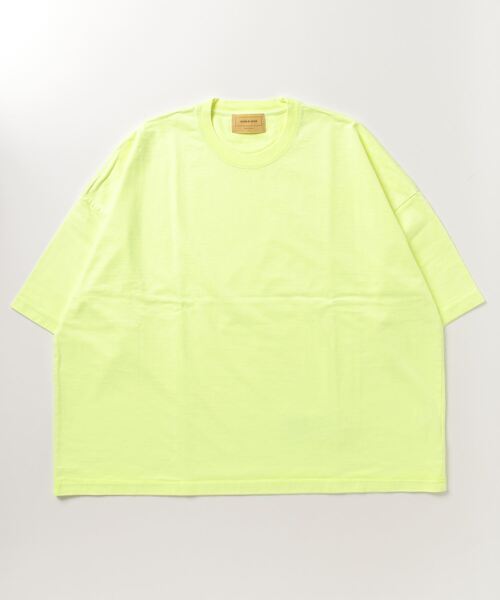 SEVEN BY SEVEN(セブンバイセブン)の「SEVEN BY SEVEN/セブン バイ セブン/HEAVY WEIGHT BIG TEE - Pigment dyed -(Tシャツ/カットソー・メンズ・ブラック/イエロー/グリーン・M/L)」の13枚目の写真