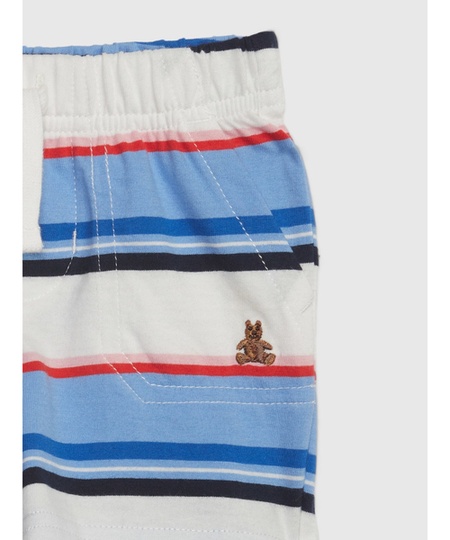 GAP（ギャップ）の「ブラナンフェイバリット  プルオン ショートパンツ (ベビー)（その他パンツ・キッズ・マルチ/ブルー・6-12M/3-6M/12-18M/18-24M）」の4枚目の写真