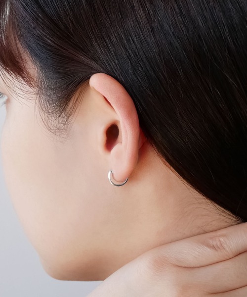 プラチナベーシック ミニフープピアス（ピアス（両耳用））｜VENDOME