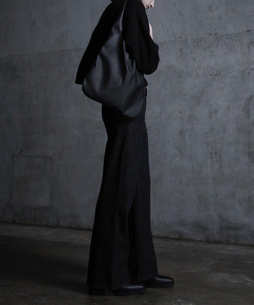 CALLNE（カルネ）の「【CALLNE】Triangle Tote Bag /トライアングルトートバッグ（トートバッグ・メンズ・ブラック・FREE）」の13枚目の写真