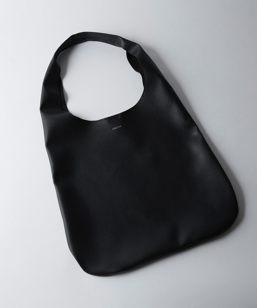 CALLNE（カルネ）の「【CALLNE】Triangle Tote Bag /トライアングルトートバッグ（トートバッグ・メンズ・ブラック・FREE）」の21枚目の写真