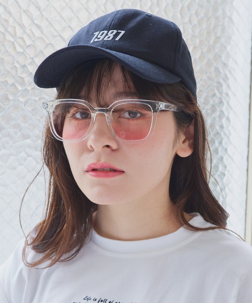 EPICKS（エピックス）の「カラーレンズスクエアサングラス（サングラス・レディース・ブラック/クリア/ブラック系その他・FREE）」の7枚目の写真