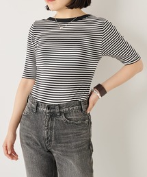 Whim Gazette | ハンソデVバックシャンカットソー(Tシャツ/カットソー)